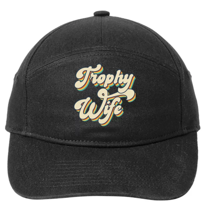 Trophy Wife Retro 7-Panel Snapback Hat