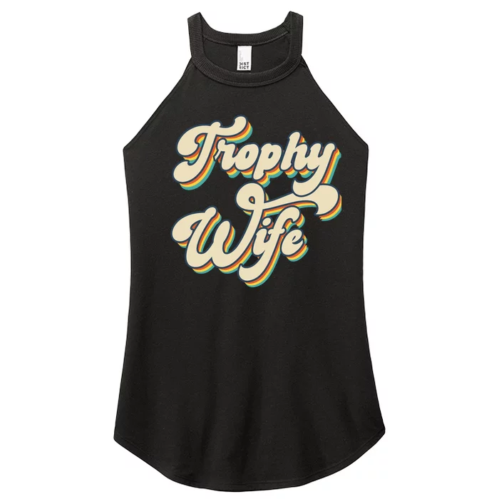 Trophy Wife Retro Women’s Perfect Tri Rocker Tank