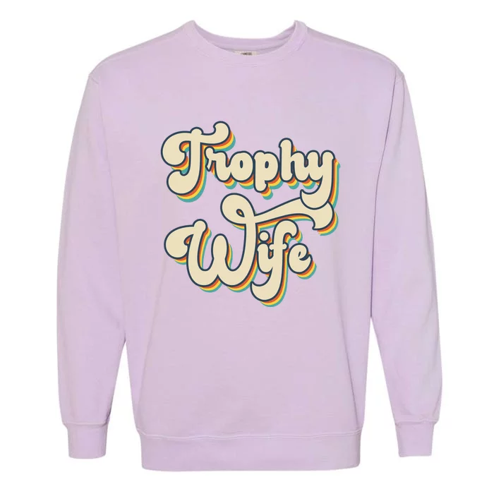 Trophy Wife Retro Garment-Dyed Sweatshirt