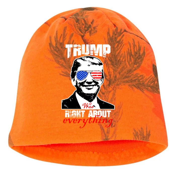 Trump Was Right About Everything Sunglasses USA Kati - Camo Knit Beanie