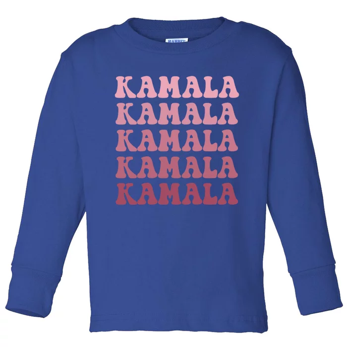 Together We Rise Kamala Harris 2024 Vote Future Female Gift Toddler Long Sleeve Shirt