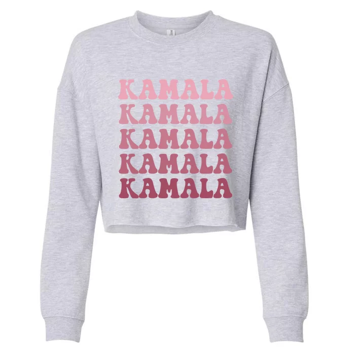 Together We Rise Kamala Harris 2024 Vote Future Female Gift Cropped Pullover Crew