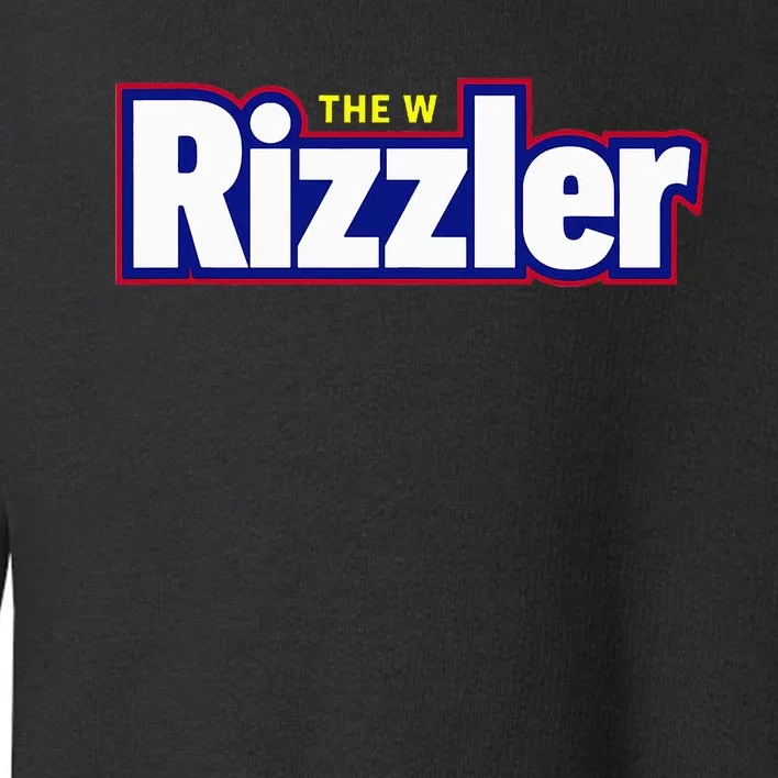 The W Rizzler For The Rizz God Toddler Sweatshirt