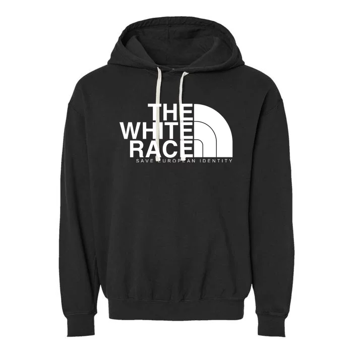 The White Race Save European Identity Garment-Dyed Fleece Hoodie