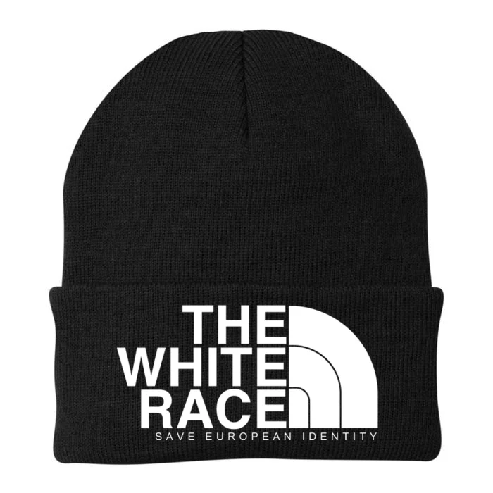 The White Race Save European Identity Knit Cap Winter Beanie