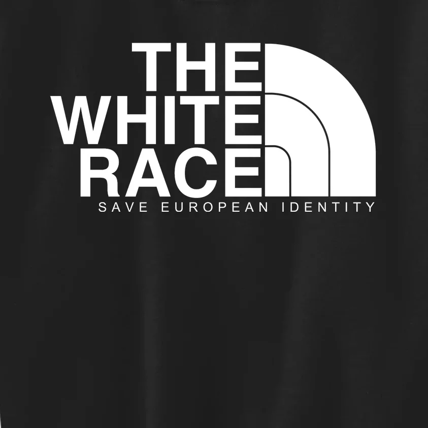 The White Race Save European Identity Kids Sweatshirt