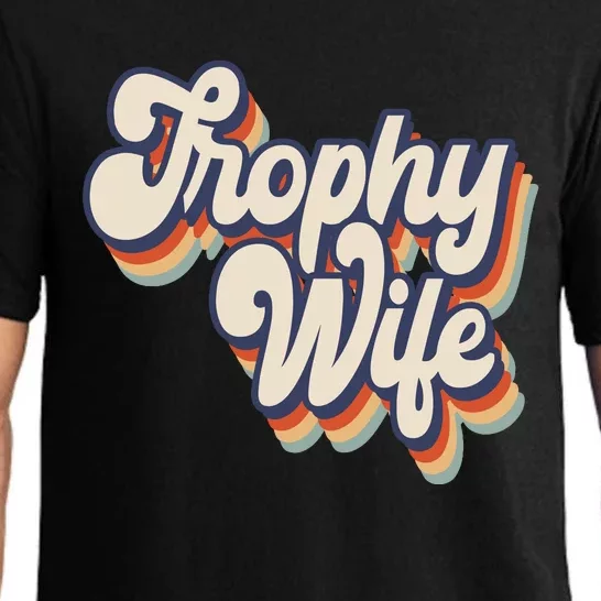 Trophy Wife Retro Style Pajama Set