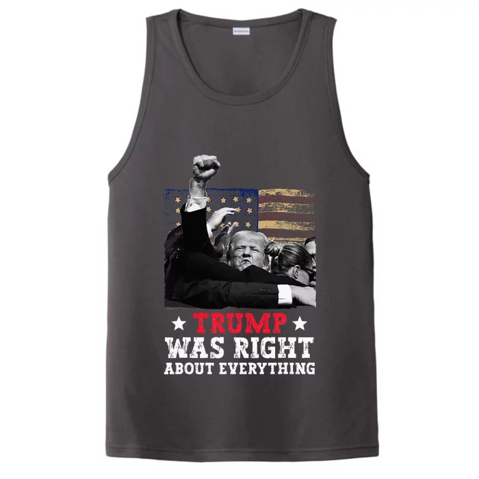 Trump Was Right About Everything Donald Trump 2024 Performance Tank