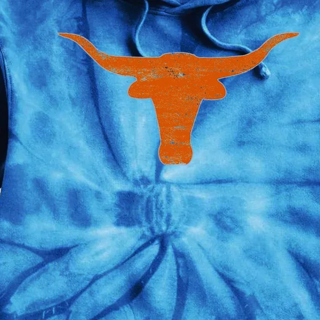 Texas Women State Of Texas Orange Tie Dye Hoodie