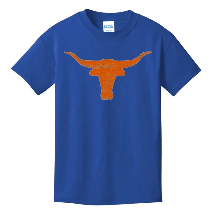 Texas Women State Of Texas Orange Kids T-Shirt