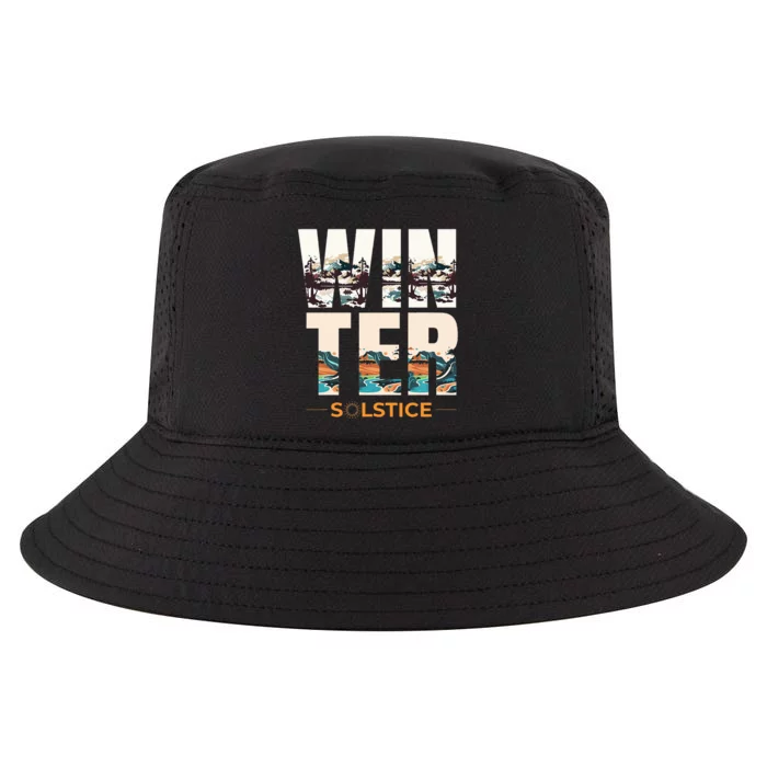 The Winter Solstice Yule Cool Comfort Performance Bucket Hat