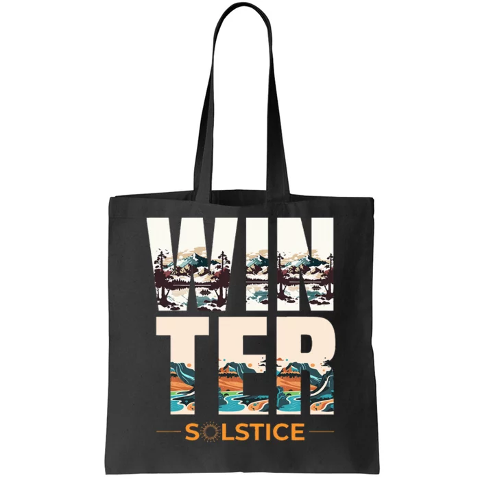 The Winter Solstice Yule Tote Bag