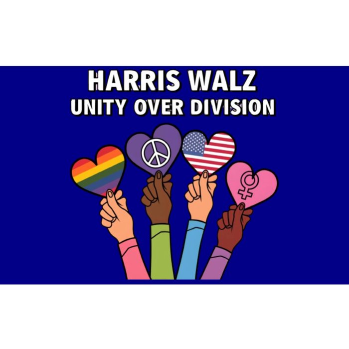 Together We Stand Harris And Walz Unite Cute Gift Bumper Sticker