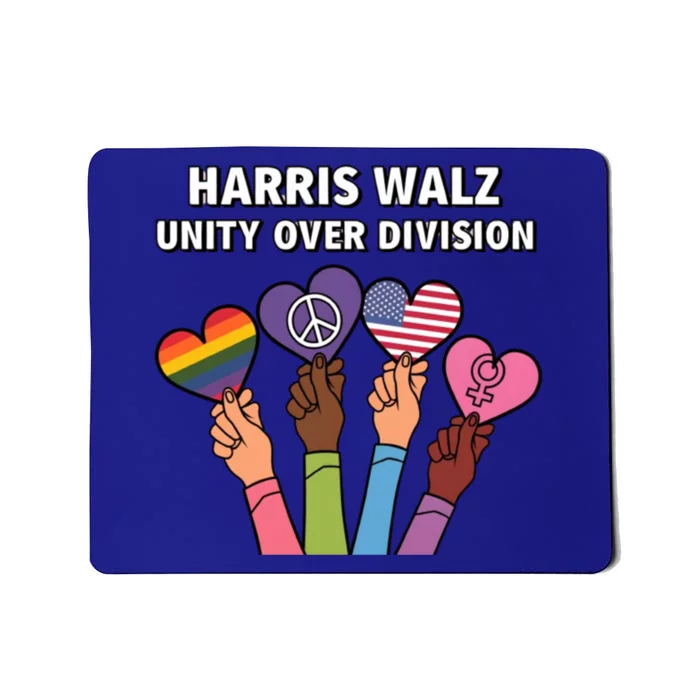 Together We Stand Harris And Walz Unite Cute Gift Mousepad