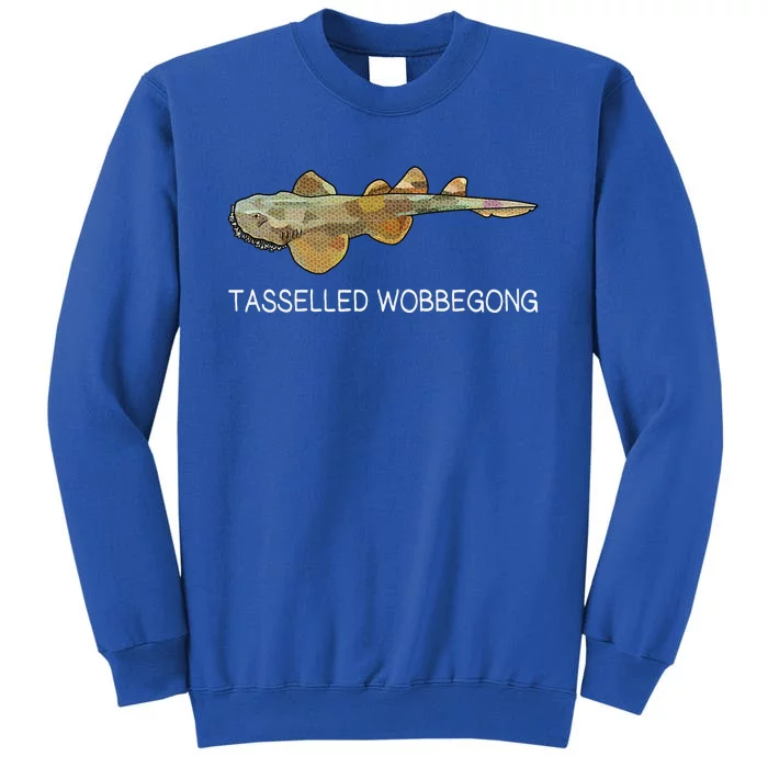 Tasselled Wobbegong Shark Lover Tall Sweatshirt