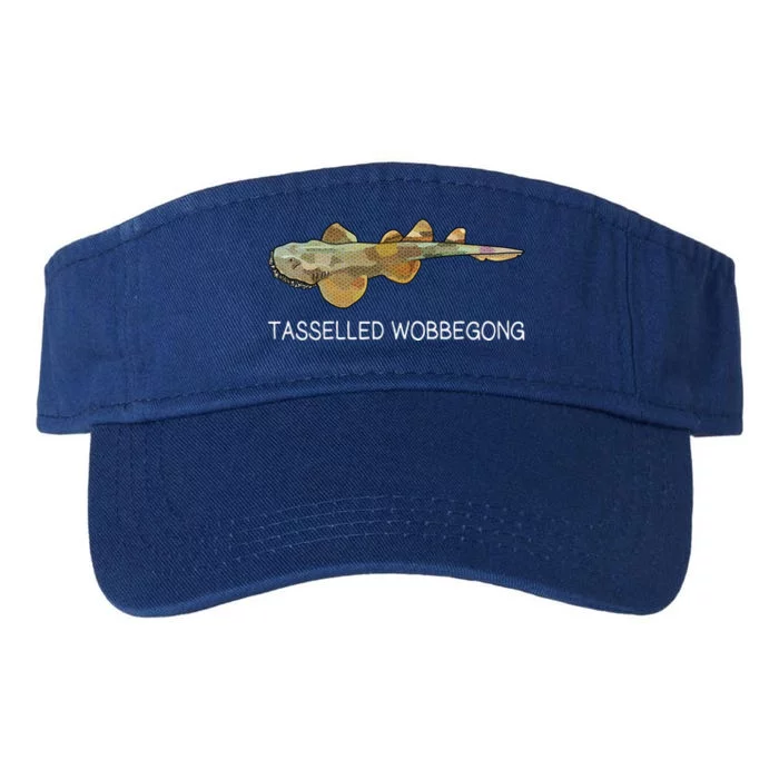 Tasselled Wobbegong Shark Lover Valucap Bio-Washed Visor