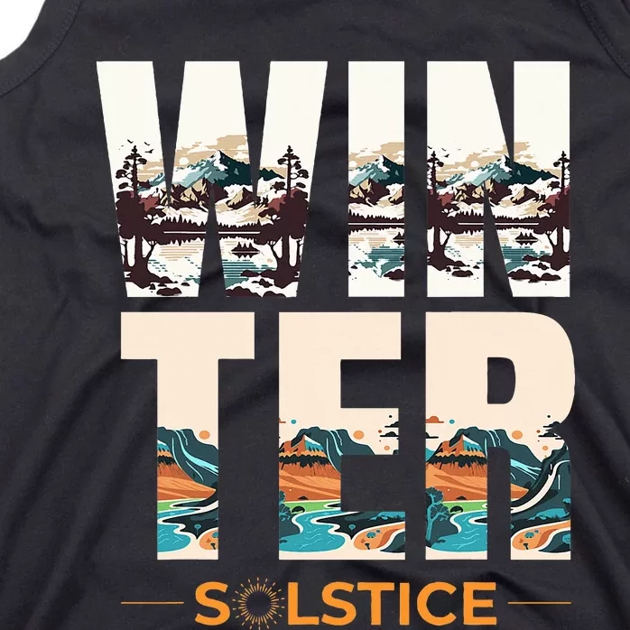 The Winter Solstice Yule Tank Top