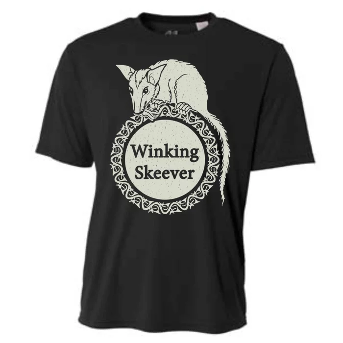 The Winking Skeever Premium Cooling Performance Crew T-Shirt