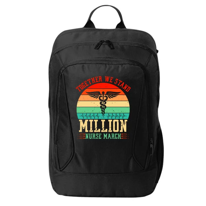 Together We Stand Million Nurse March City Backpack