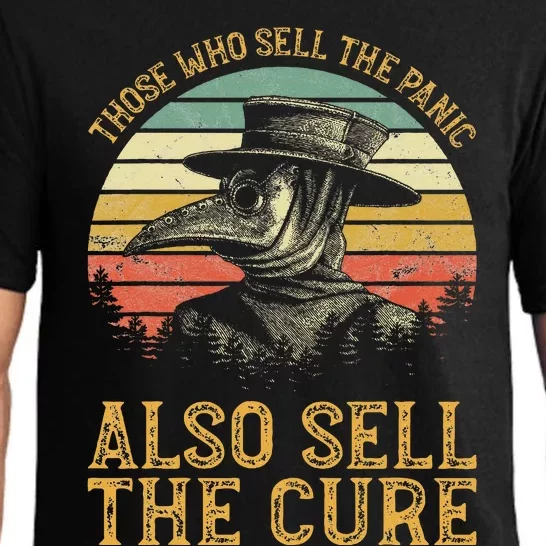 Those Who Sell The Panic Also Sell The Cure Anti Government Pajama Set