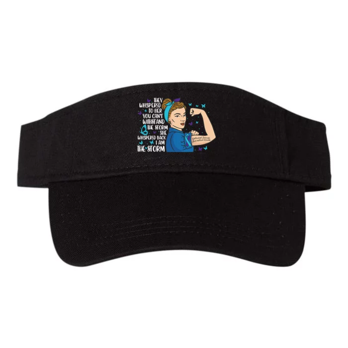 They Whispered To Her National Suicide Prevention Week Valucap Bio-Washed Visor