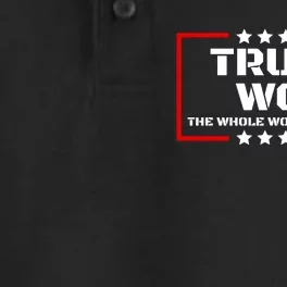 Trump Won The Whole World Knows It Dry Zone Grid Performance Polo