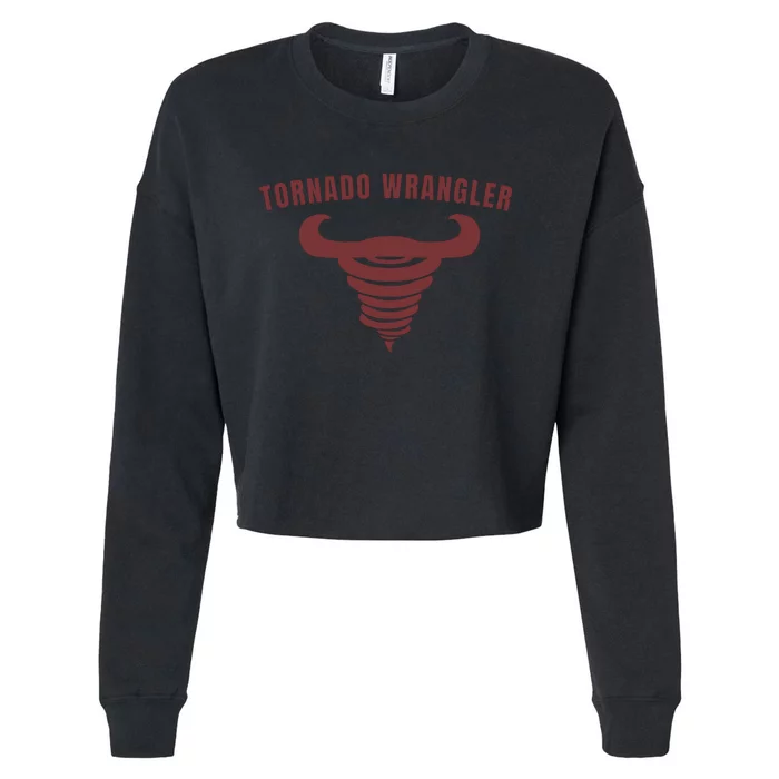 Tornado Wrangler Cropped Pullover Crew