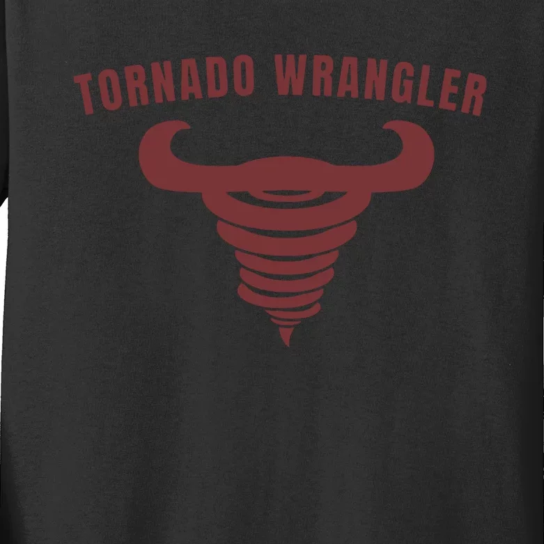 Tornado Wrangler Kids Long Sleeve Shirt