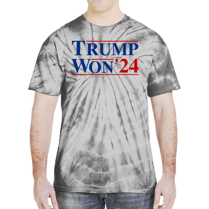 Trump Won Tie-Dye T-Shirt