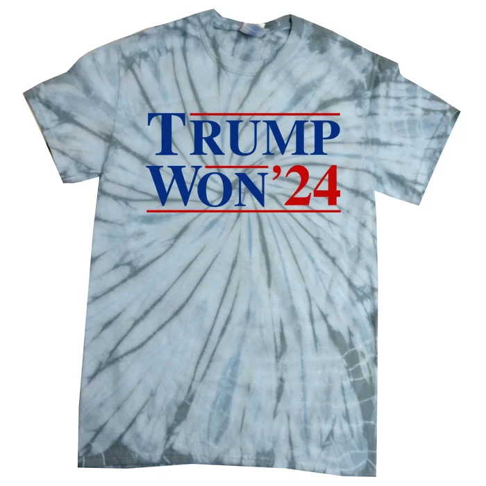 Trump Won Tie-Dye T-Shirt