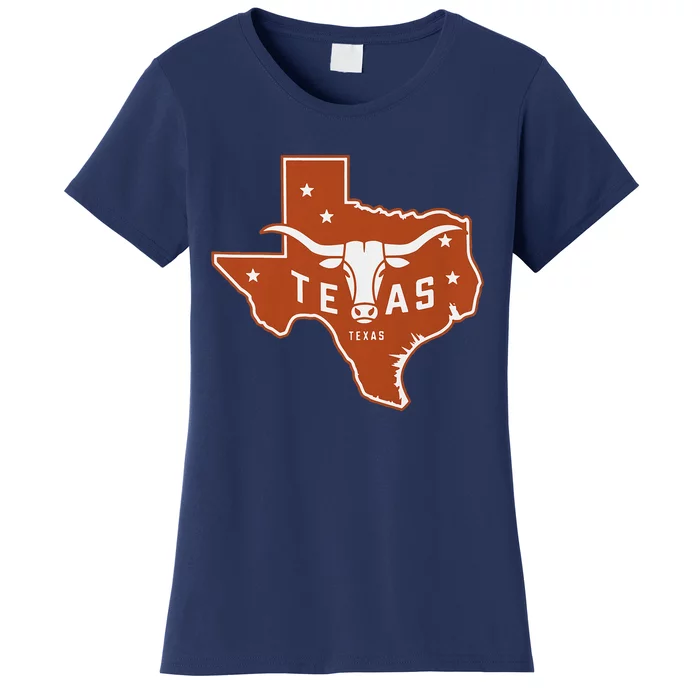 Texas Western Texas Map Women's T-Shirt