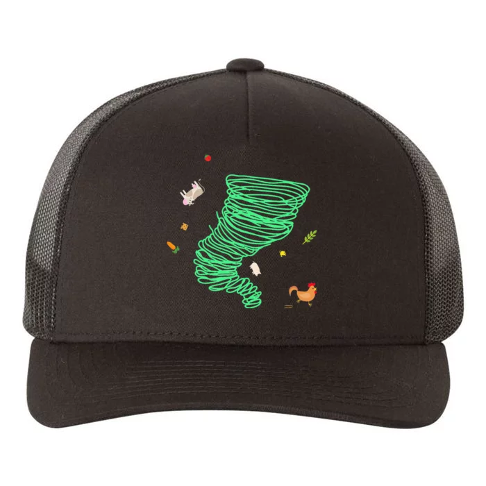 Tornado Weather Twister Hurricane Yupoong Adult 5-Panel Trucker Hat