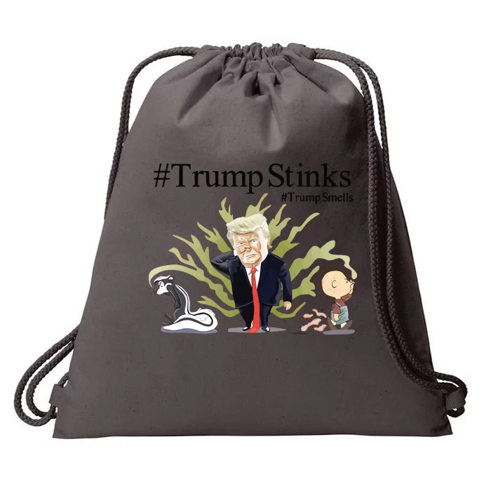 Tim Williams Trump Stinks Trump Smells Drawstring Bag