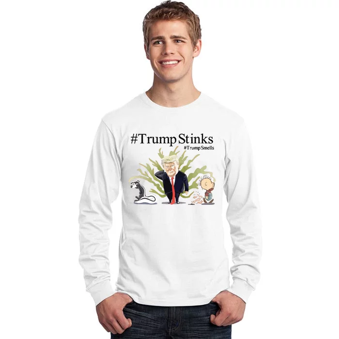 Tim Williams Trump Stinks Trump Smells Tall Long Sleeve T-Shirt