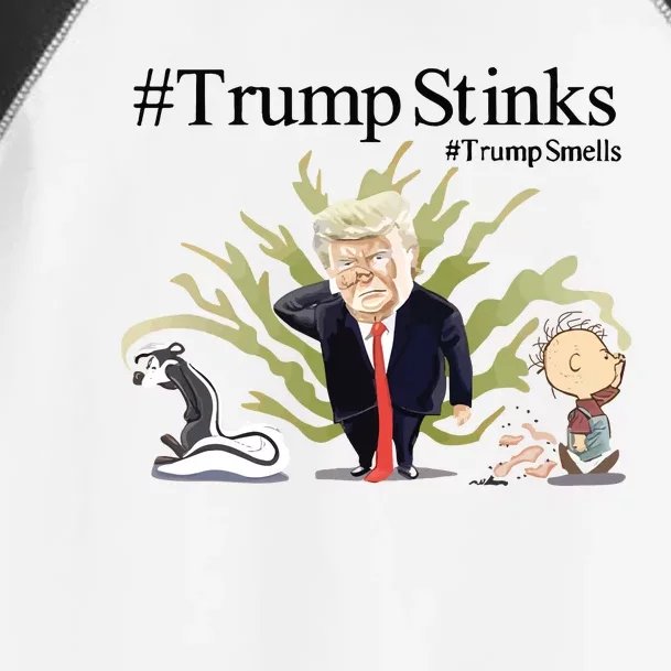 Tim Williams Trump Stinks Trump Smells Toddler Fine Jersey T-Shirt