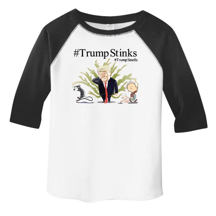 Tim Williams Trump Stinks Trump Smells Toddler Fine Jersey T-Shirt