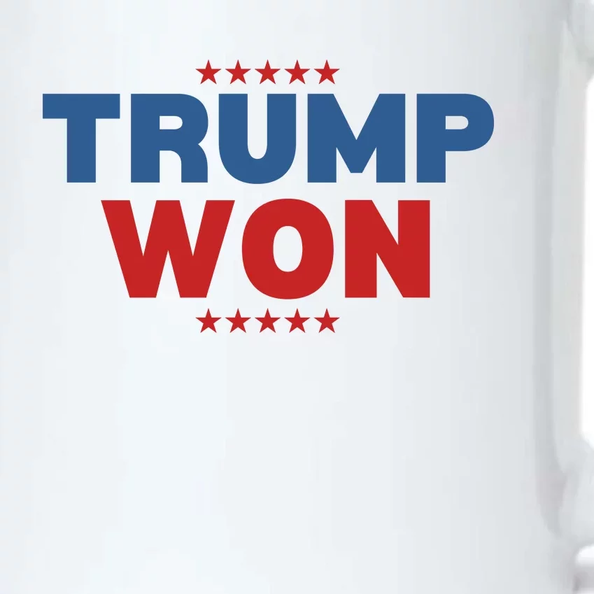 Trump Won Black Color Changing Mug