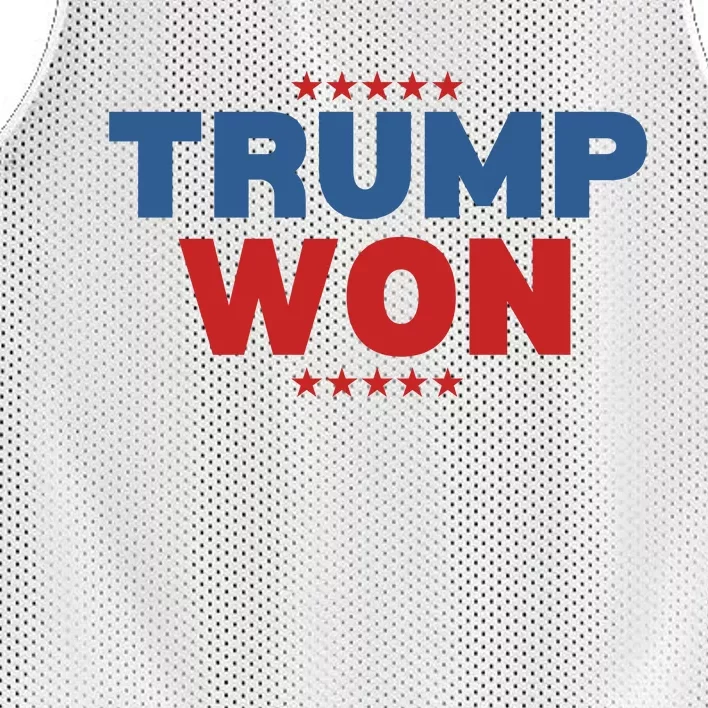 Trump Won Mesh Reversible Basketball Jersey Tank