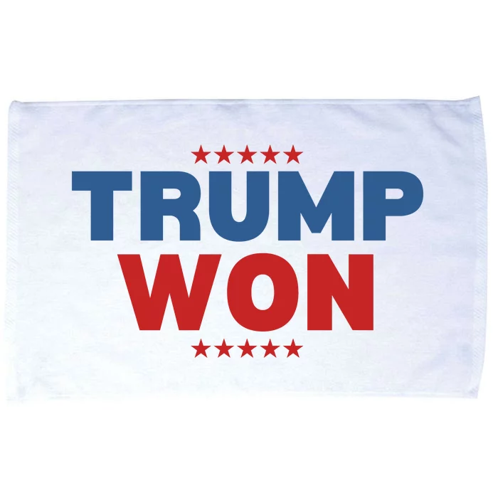 Trump Won Microfiber Hand Towel