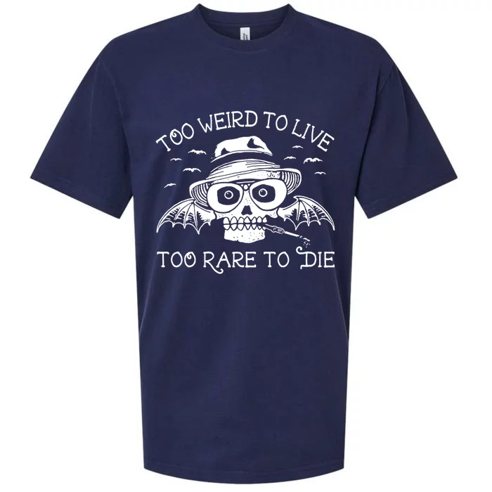 Too Weird To Live Too Rare To Die Sueded Cloud Jersey T-Shirt