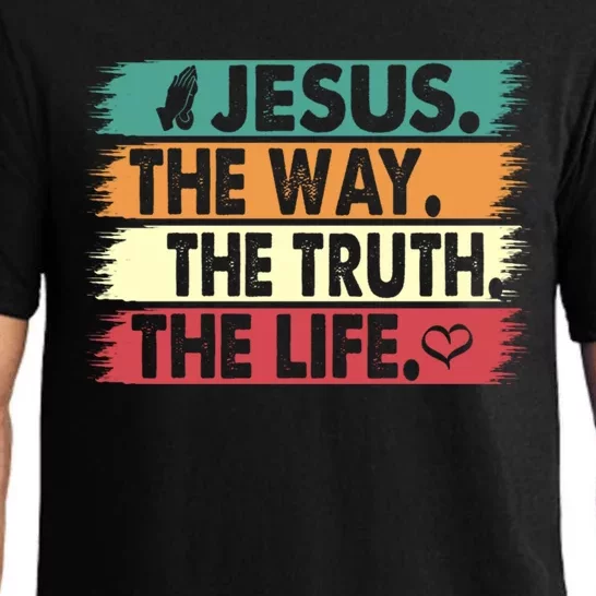 The Way The Truth The Life Christian Pajama Set