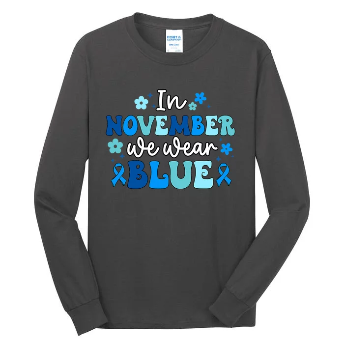 T1D Warrior Type 1 Diabetes Awareness Diabetic Tall Long Sleeve T-Shirt