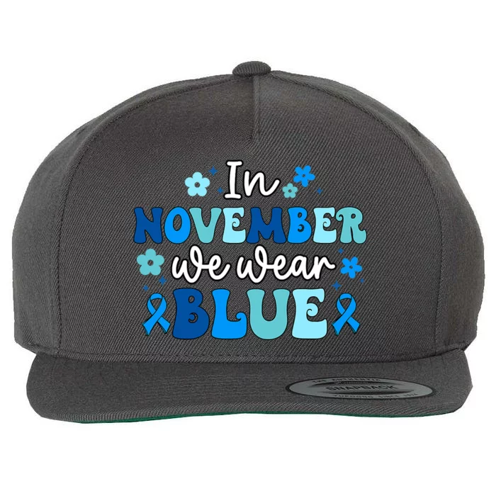 T1D Warrior Type 1 Diabetes Awareness Diabetic Wool Snapback Cap