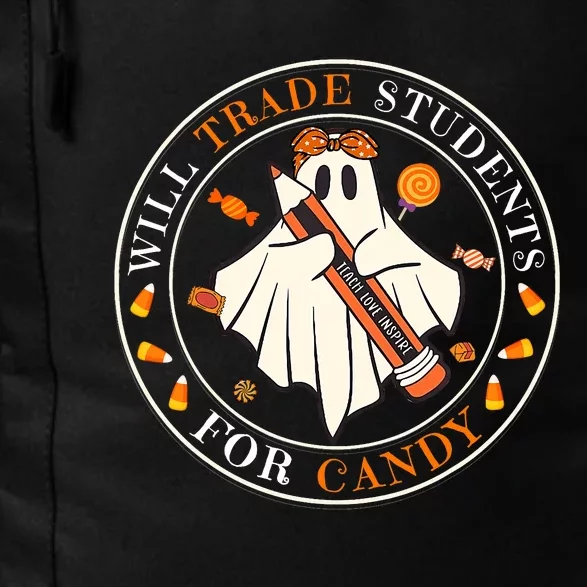 Teacher Will Trade Students For Candy Easy Halloween Costume Daily Commute Backpack