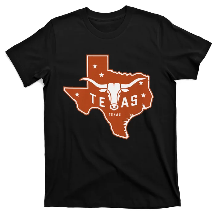 Texas Western Texas Map T-Shirt