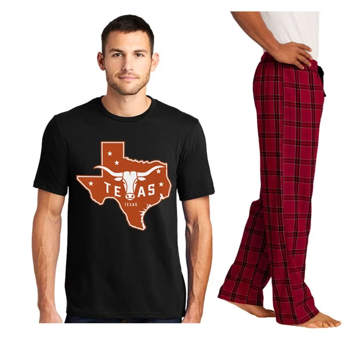 Texas Western Texas Map Pajama Set