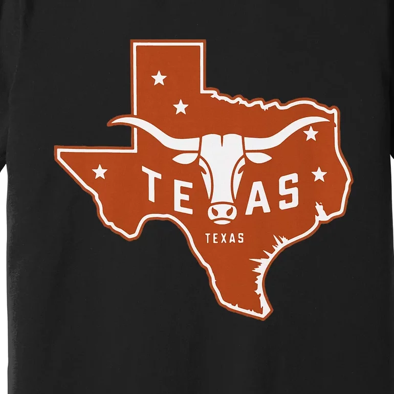 Texas Western Texas Map Premium T-Shirt