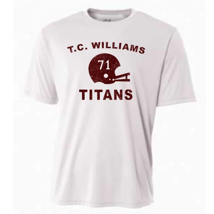 T.C. Williams Titan Football Helmet Cooling Performance Crew T-Shirt