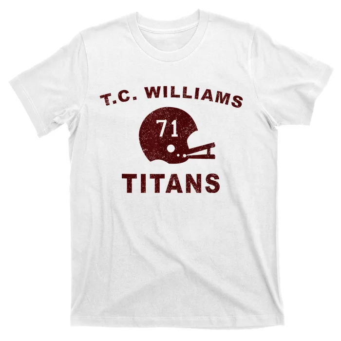 T.C. Williams Titan Football Helmet T-Shirt