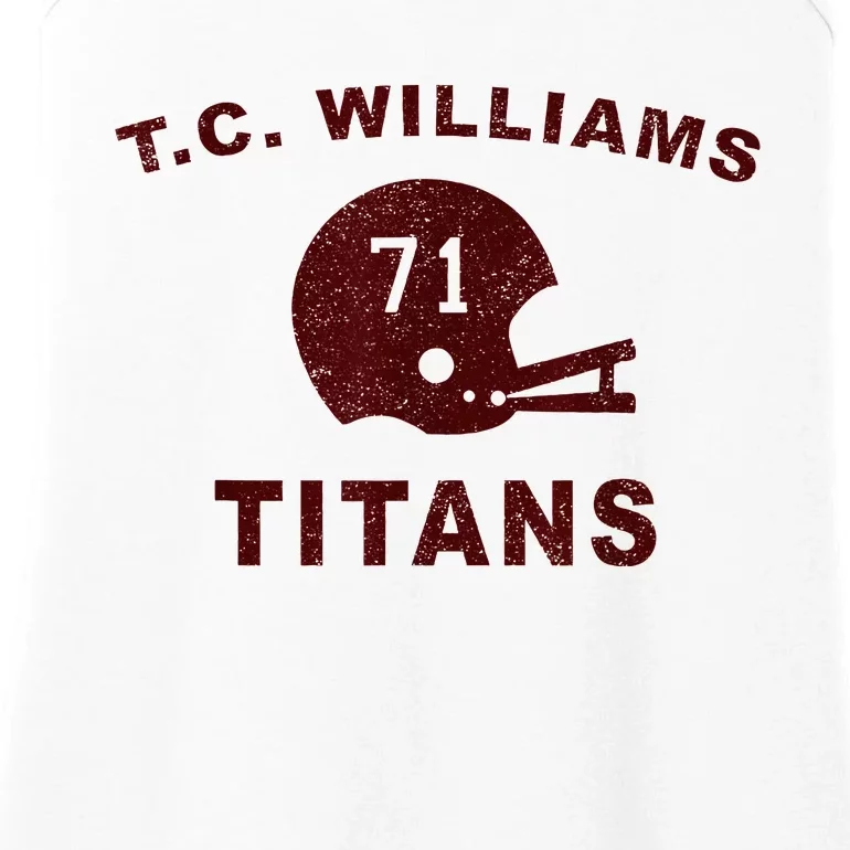 T.C. Williams Titan Football Helmet Ladies Essential Tank